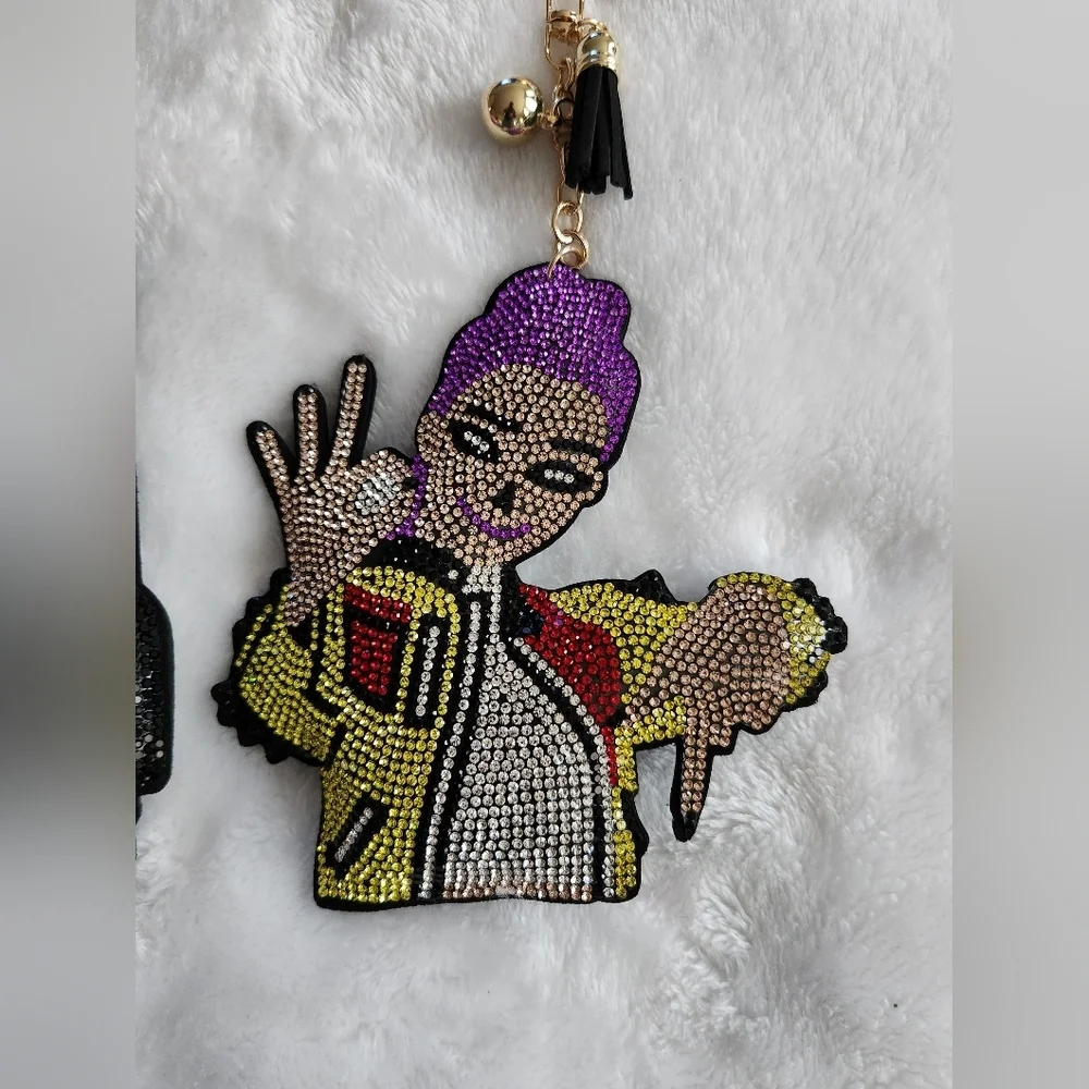 KPop Demon Hunters HUNTR/X Key Chain Bag Charm Set